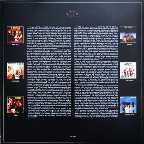 ABBA – Gold (Greatest Hits) 2 X LP
