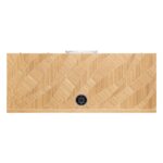 Piano superiore in rovere con intarsio Leaf-Line e RotoDial