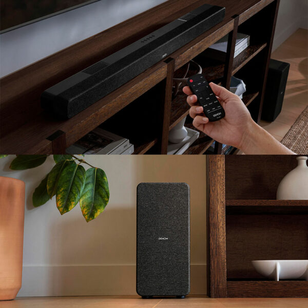 Sistema Soundbar + Subwoofer Wireless - Denon S517