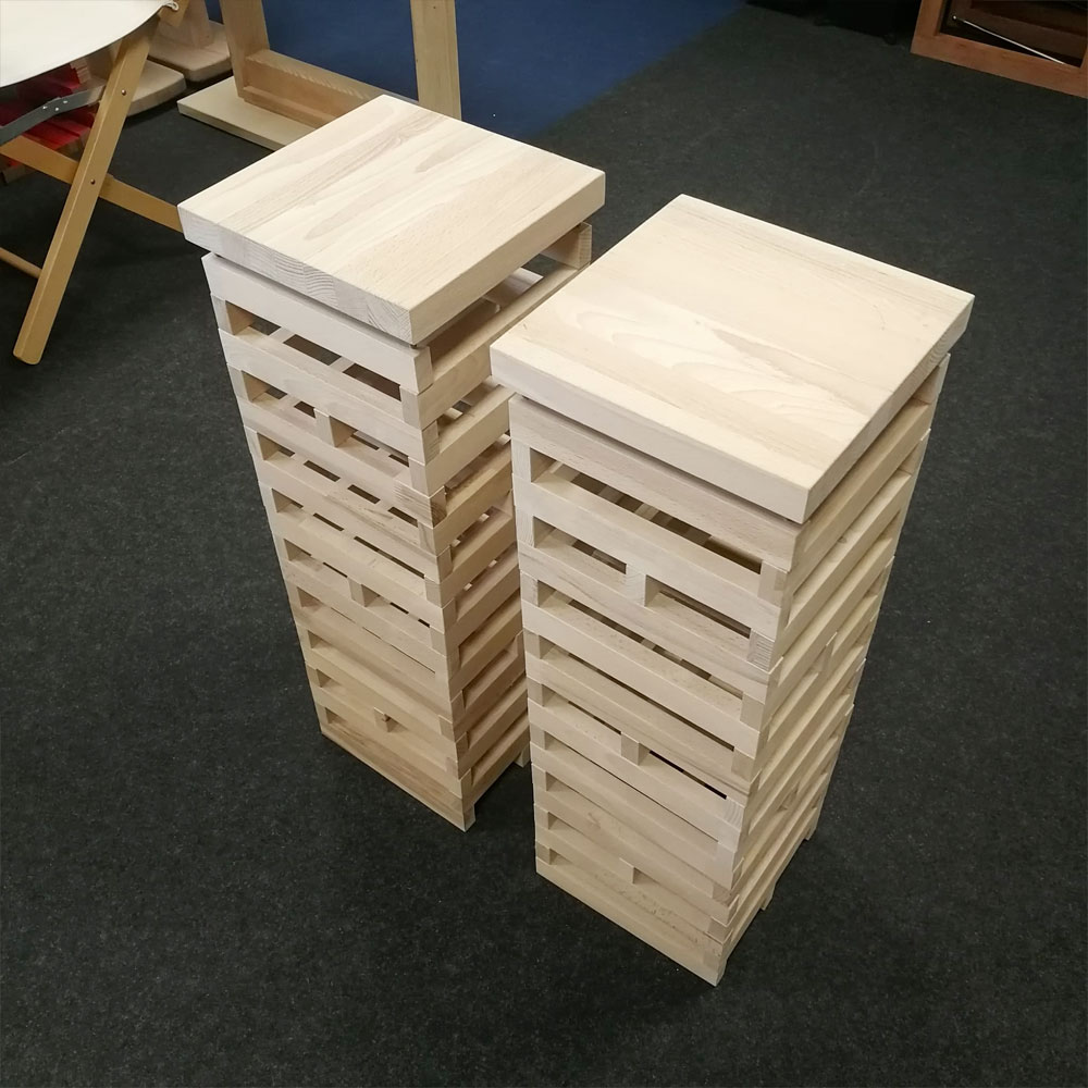 Stand in Legno Massello per Diffusori di piccole dimensioni