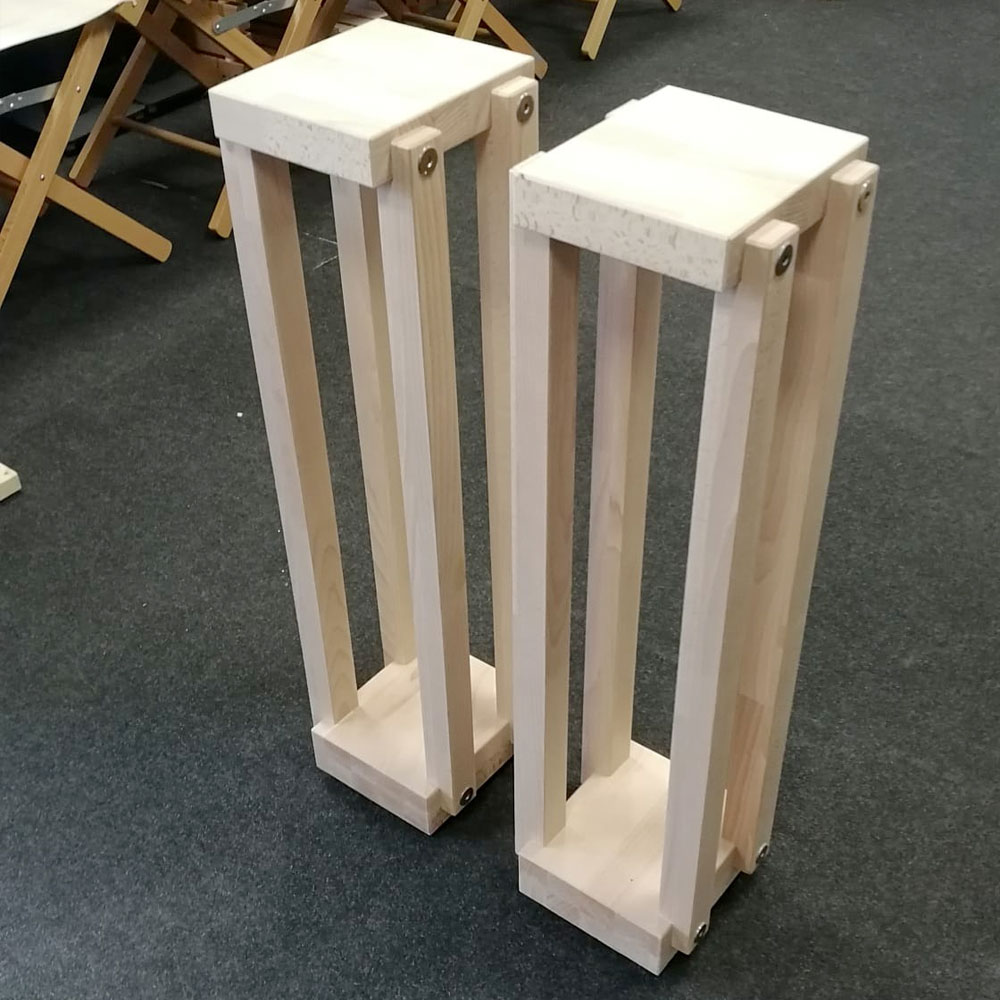 Stand in Legno Massello per Diffusori di piccole dimensioni